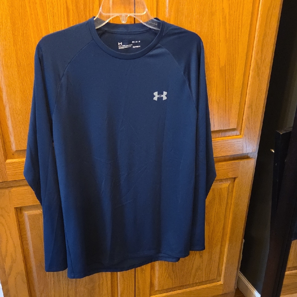 Under Armour Men's Navy Long Sleeve Tee